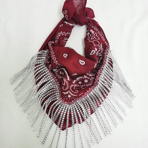 Paisley Vintage Diamond Tassel Scarf – Classic Elegance