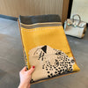Chic Leopard Print Silk Scarf – Stylish & Lightweight Shawl for Women