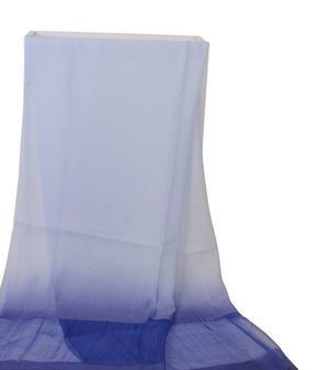 Luxury Silk Scarf & Beach Shawl – Gradient Tie-Dye Sunscreen Wrap for Women