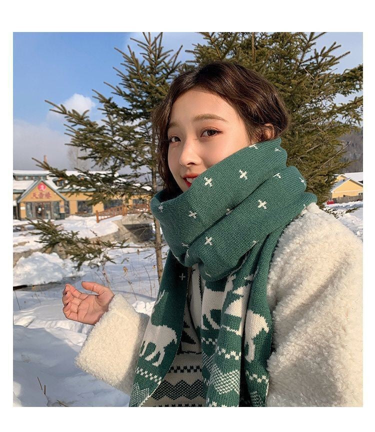 Cashmere-Like Warm & Thickened Winter Scarf