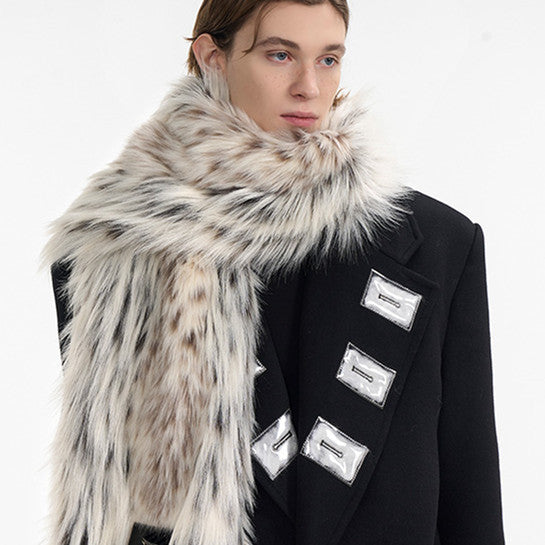 Luxury Plush Mink-Like Scarf – Ultra-Soft & Warm Winter Wrap (Korean Style)
