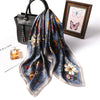 Elegant Decorative Silk Scarf – Stylish 70x70cm Square Wrap for Women