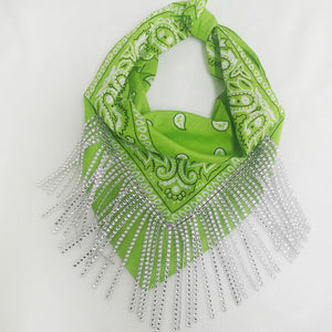 Paisley Vintage Diamond Tassel Scarf – Classic Elegance