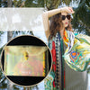 Silk Scarf & Shawl – Ethnic Style, Dual-Use, Multifunctional (245x110cm) with Storage Bag