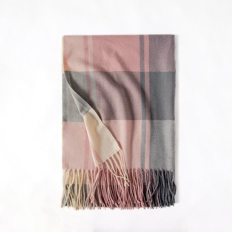 Winter Warm Fringe Scarf – Cozy & Stylish Shawl