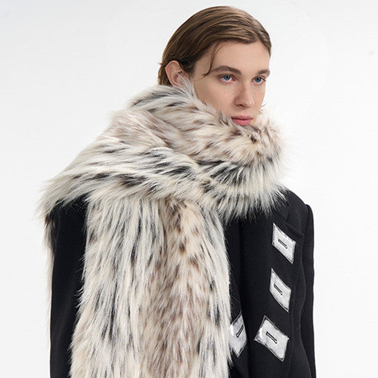 Luxury Plush Mink-Like Scarf – Ultra-Soft & Warm Winter Wrap (Korean Style)