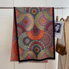 Women's Ethnic Style Winter Scarf – Warm & Cozy Jacquard Wrap (190x65cm)