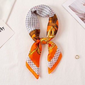 All-Matching Imitated Silk Decorative Scarf