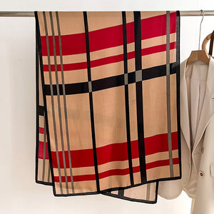 Women's Warm Winter Scarf – Soft Polyester Wrap (66x178cm)