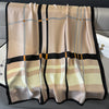 Elegant Plaid Rayon Shawl – Lightweight Summer Scarf (90x180cm)
