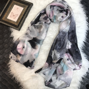 Luxury Silk Long Strip Shawl – Elegant & Stylish Women's Scarf (180x110cm)