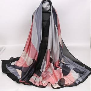 Fashion Women's Sunscreen Silk Scarf – Lightweight, Breathable & Stylish (180x90cm)