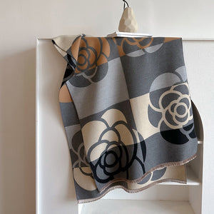 Dual-Use Warm Scarf & Winter Cloak for Women