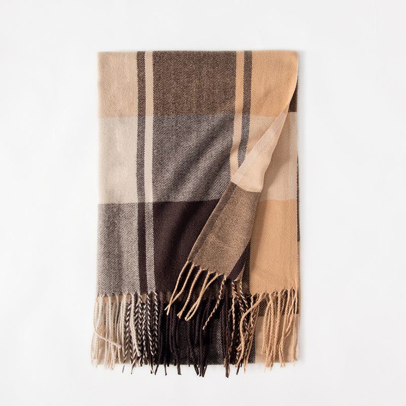Winter Warm Fringe Scarf – Cozy & Stylish Shawl