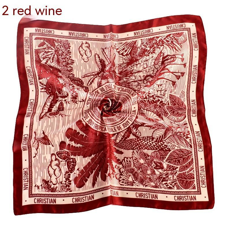Silk Satin 70x70 Headscarf – Elegant Coconut Silk Towel for Women