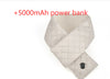 USB Electric Heating Scarf – Winter Warm Belt with Rechargeable Power Bank
